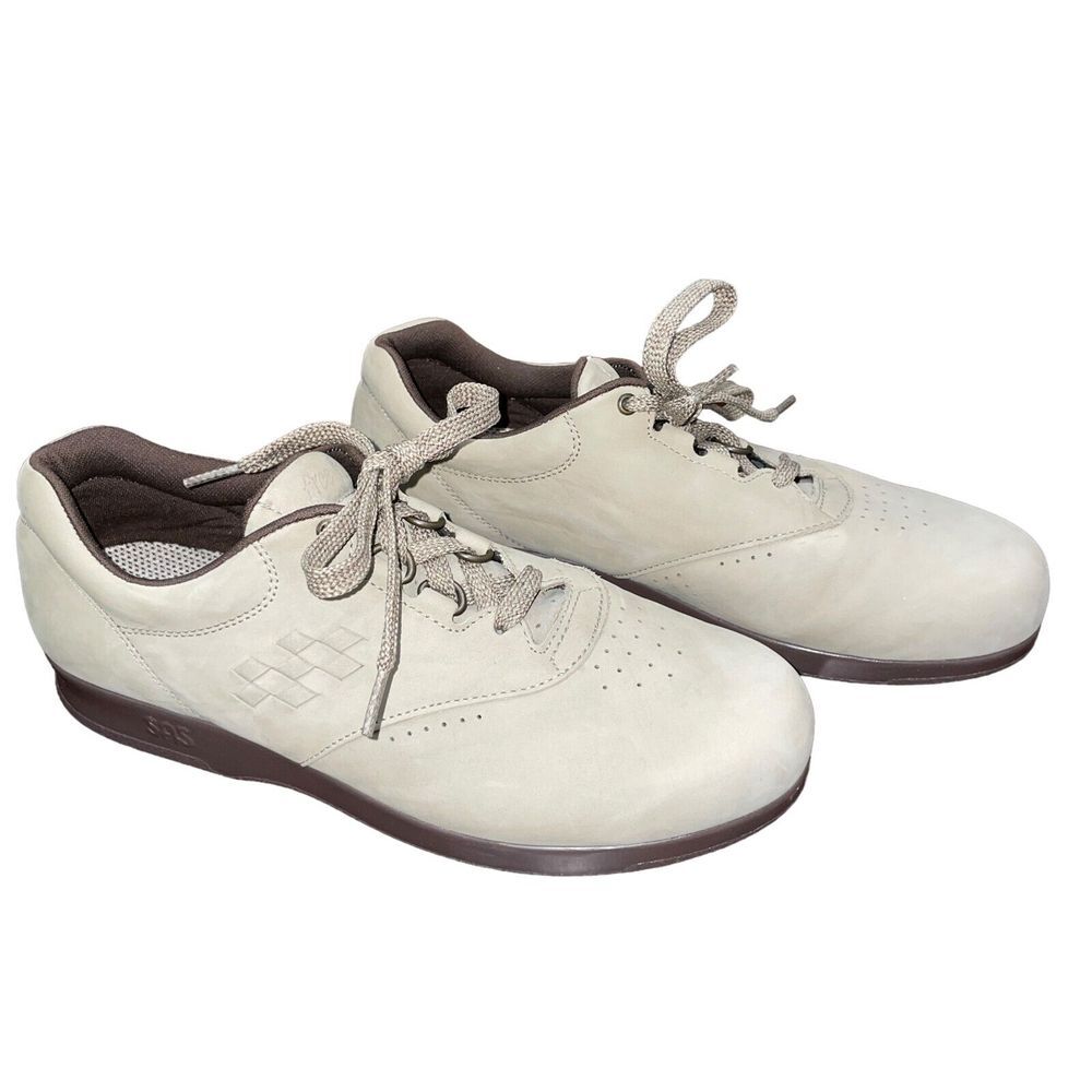 SAS Tripad‎ Comfort Free Time Suede Leather Walking Shoes Womens Size 9.5 N Sage